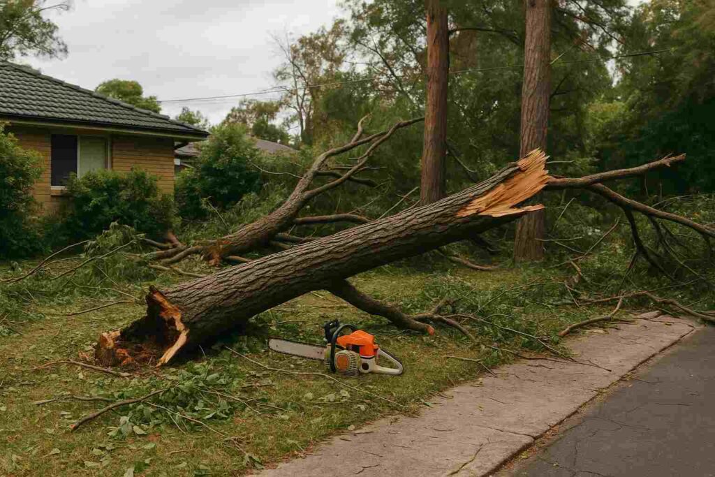ipswich tree service after a storm
